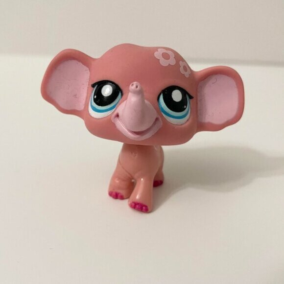 LPS Littlest Pet Shop Lot of 3 Elephant Hippo Yolanda - Picture 14 of 16